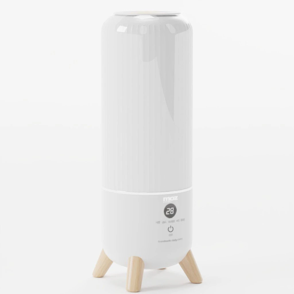 Large Capacity Humidifier DMH-600R 3D Model .c4d .max .obj .3ds .fbx .stl .blend 
