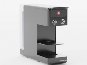 Illy Y33 Capsule Coffee Machine 3D Model