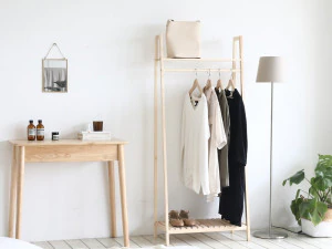 Wood storage shelf 3D Model