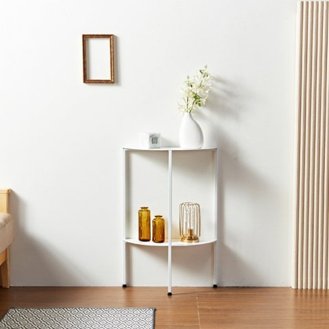 Plus Half Moon Shelf Medium 3D Модель .c4d .max .obj .3ds .fbx .stl .blend 