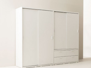 Spacer Sliding Wardrobe 1200 Hanger Modelo 3D