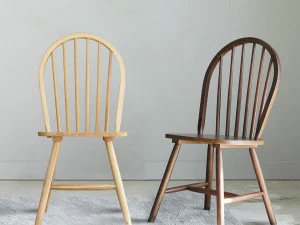 Rubber Wood Design Chair 3D Model