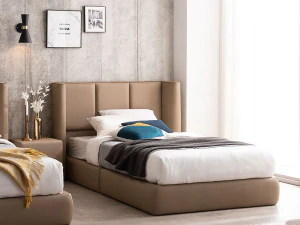 Letto domestico a due materassi Helen Modello 3D