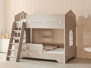 Letto a castello per bambini Chouette Modello 3D