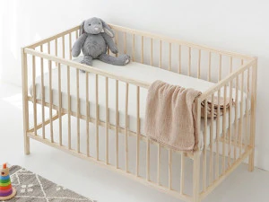 NINO solid wood cot 3D Model