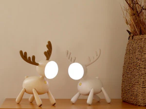Luce d'atmosfera LED Rudolph Modello 3D