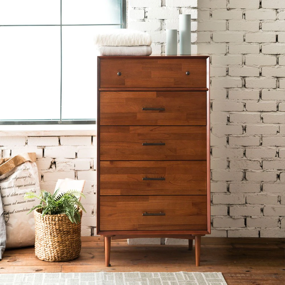 Pika 5 Drawer Chest 3D Model .c4d .max .obj .3ds .fbx .stl .blend 
