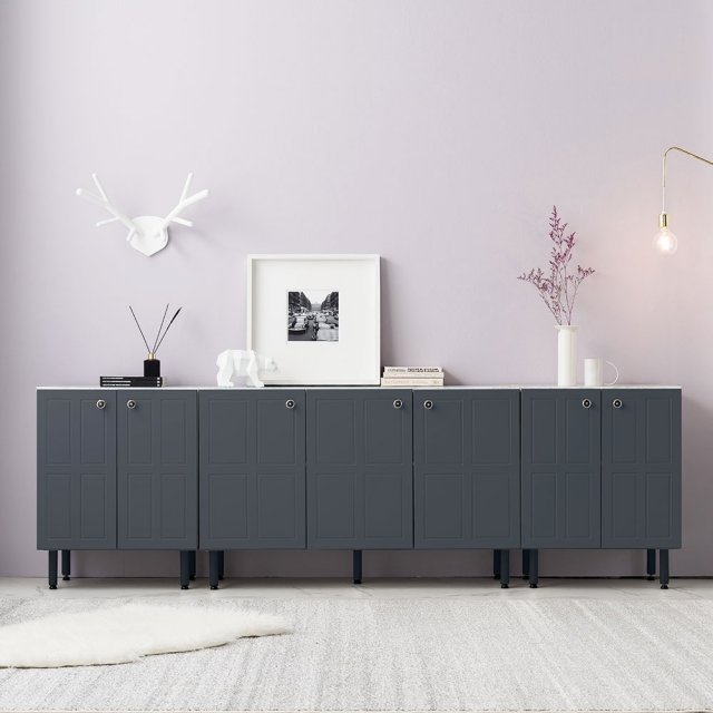 Chenus 2400 High Living Room Storage Set 3D Model .c4d .max .obj .3ds .fbx .stl .blend 
