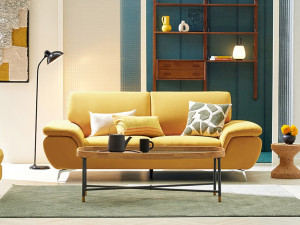 Swivel fabric sofa 3D Model