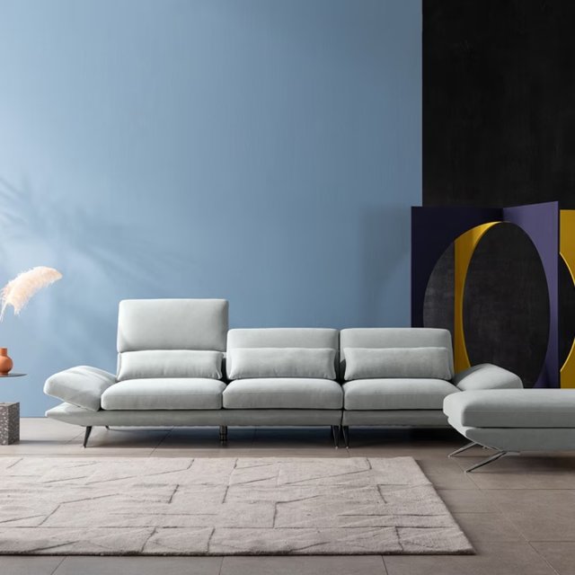 Cashmira fabric sofa 3D Модель .c4d .max .obj .3ds .fbx .stl .blend 