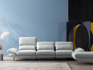 Cashmira fabric sofa 3D Model