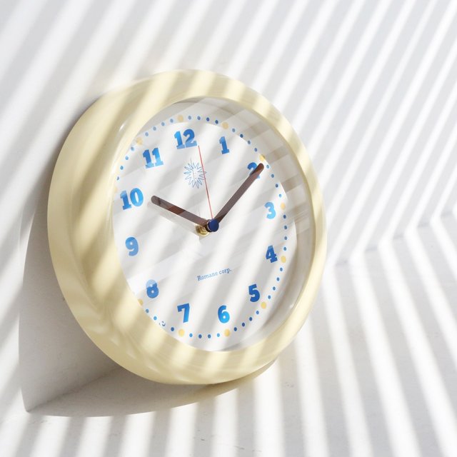 Romane creamy wall clock 3D Model .c4d .max .obj .3ds .fbx .stl .blend 