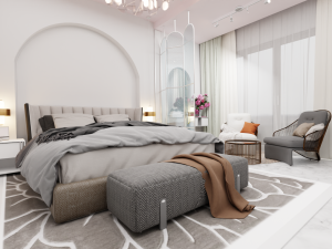 Bedroom - Interior Scene - Architectural Visualization 3D Model