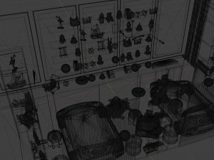 Bedroom - Interior Scene - Architectural Visualization 3D Model