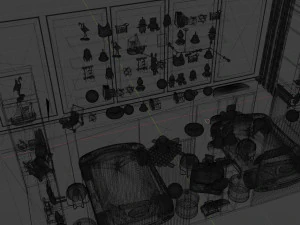Bedroom - Interior Scene - Architectural Visualization 3D Model