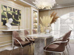 Dining room - Interior Scene - Architectural Visualization 3D Model