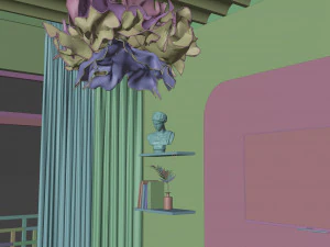 Mutfak - İ&ccedil; Mekan - Mimari G&ouml;rselleştirme 3D Model