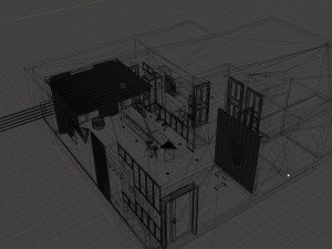 Kitchen - Interior Scene - Architectural Visualization 3D 모델