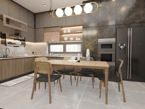 Kitchen - Interior Scene - Architectural Visualization 3D Model