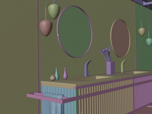 Bathroom - Interior Scene - Architectural Visualization 3D Модель