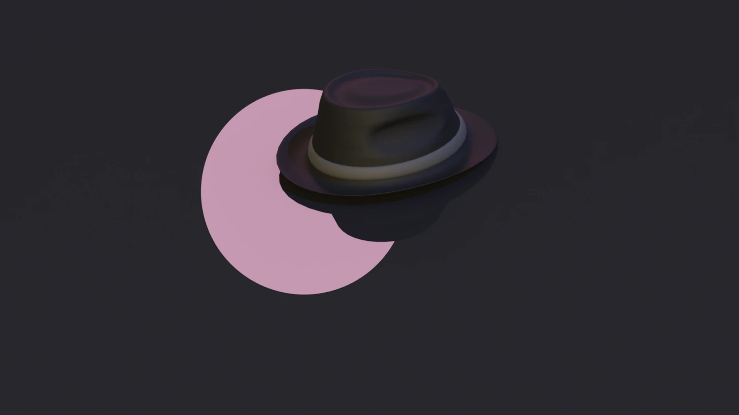 Hat Fedora 3D Model .c4d .max .obj .3ds .fbx .stl .blend 