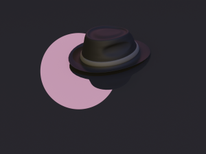 Hat Fedora 3D 模型