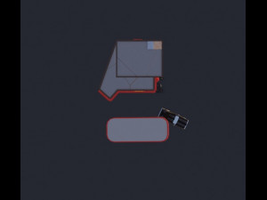 Gas station Modèle 3D
