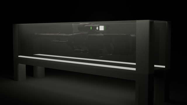 Sniper rifle Modèle 3D .c4d .max .obj .3ds .fbx .stl .blend 