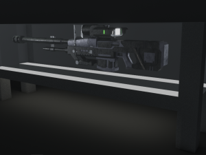 Sniper rifle Modèle 3D
