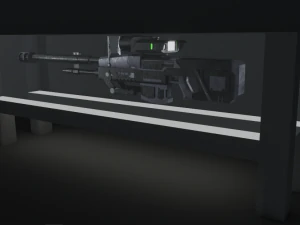 スナイパーライフル 3Dモデル