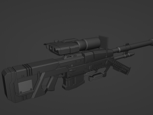 Sniper rifle Modèle 3D
