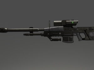 Sniper rifle Modèle 3D