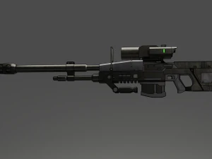 スナイパーライフル 3Dモデル