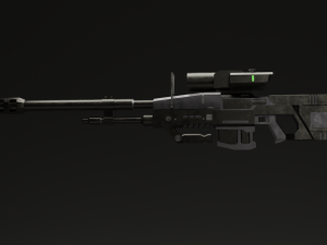 Sniper rifle Modèle 3D