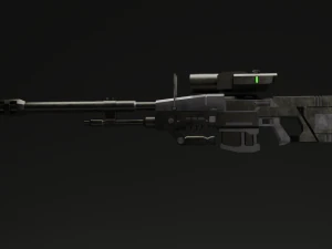 スナイパーライフル 3Dモデル