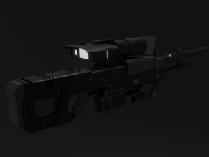 Sniper rifle Modèle 3D
