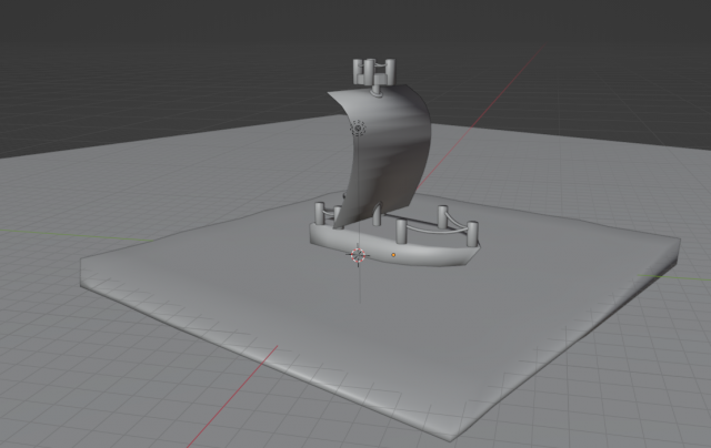 Boat 3D Model .c4d .max .obj .3ds .fbx .stl .blend 