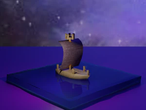 Boat 3D Model
