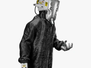 도시 로봇 3DS Max 3D 모델