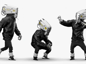 Urban Robot 3DS Max 3D Model
