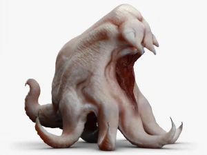 Alien Parasite 3DS Max 3D Modell