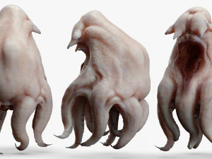 Alien Parasite 3DS Max 3D Modell