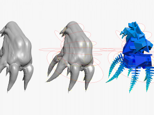 Alien Parasite 3DS Max 3D 모델