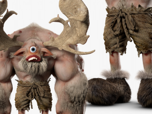 Cyclops Troll 3DS Max 3D Model