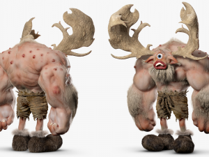 Cyclops Troll 3DS Max 3D Model
