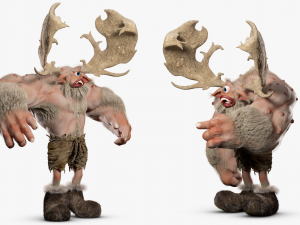 Cyclops Troll 3DS Max 3D Model