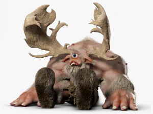 Cyclops Troll 3DS Max 3D Model