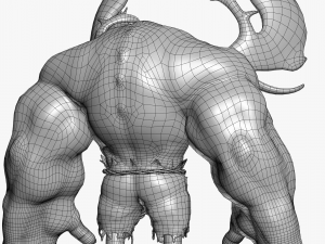 Cyclops Troll 3DS Max 3D Model