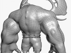 Cyclops Troll 3DS Max 3D Model