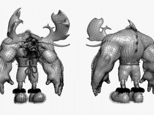 Cyclops Troll 3DS Max 3D Model